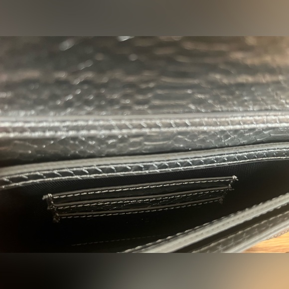 ZARA Silver Textured Crossbody with Bead Chain - Picture 12 of 13